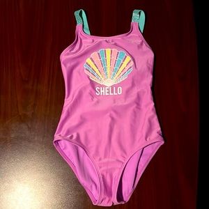 New with tags Girls one piece bathing suit. Size 7/8 (M) by Cat & Jack.